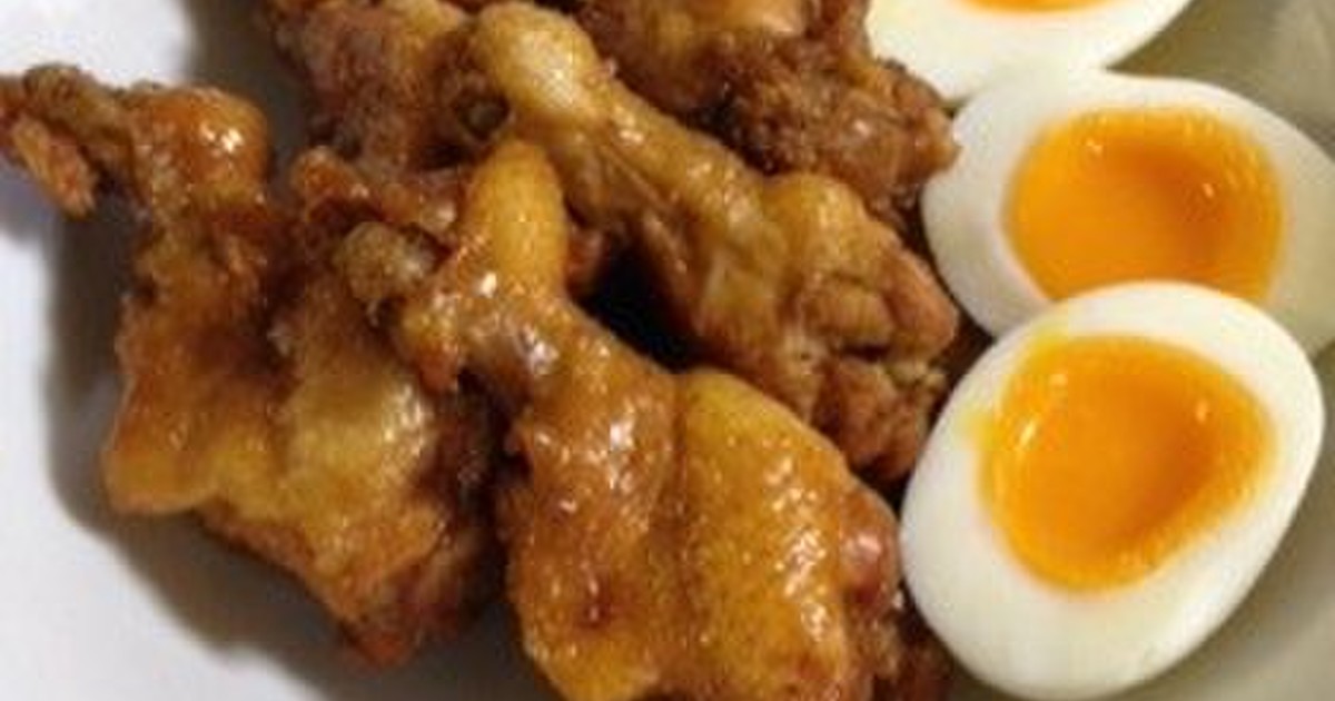 簡単♪圧力鍋で手羽元のさっぱり煮